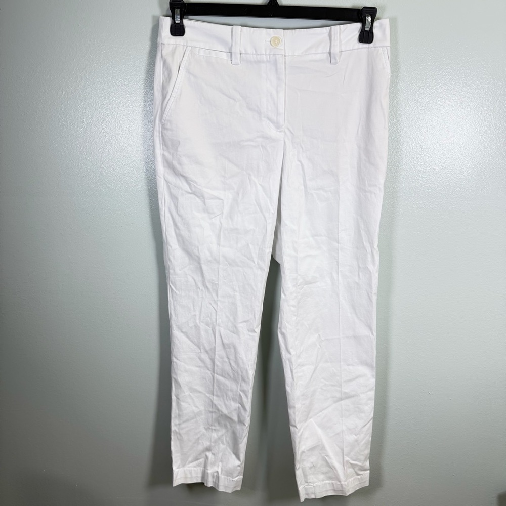 Talbots‎ White The Perfect Chinos Sz 6P NWT